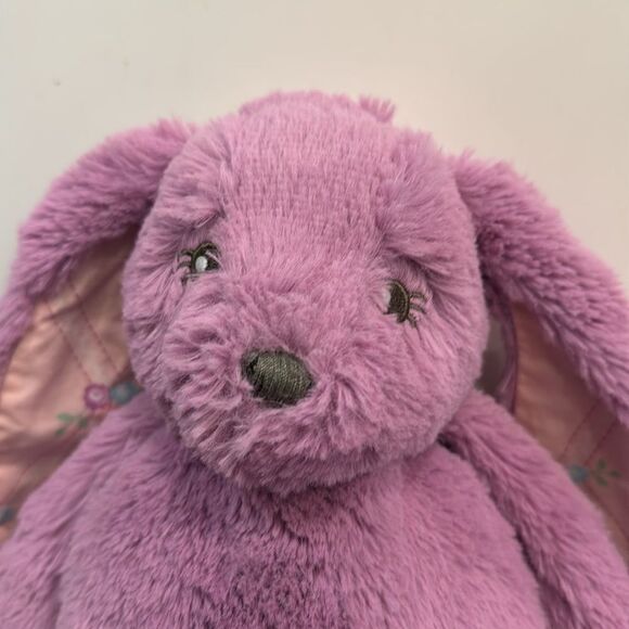 American Girl Bitty Baby Purple Bunny Rabbit Plush 11" Stuffed Animal Toy 2013 - Picture 2 of 9